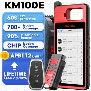 2025 Autel MaxiIM KM100 Key F0B PR0GRAMMING Tool 60s Key Generation Immobilizer - Picture 1 of 17