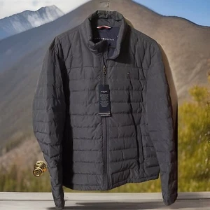 Tommy Hilfiger Daunenjacke Packable Natural Blau Größe XL. BBB - Bild 1 von 5
