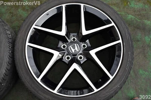 18" Honda Civic Hatchback Touring OEM Wheel Tire ONE - Picture 1 of 11