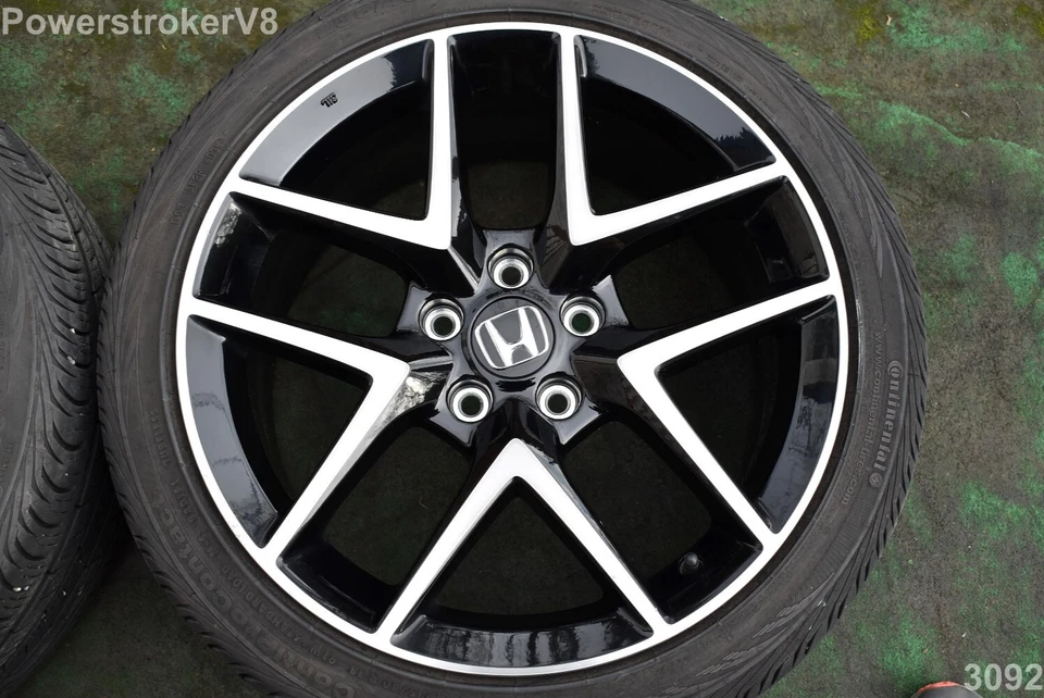 18" Honda Civic Hatchback Touring OEM Wheel Tire ONE - Image 1 of 4