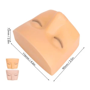 Lash Mannequin Head Elastic 3 Layer Lashes Eyelash Mannequin Head  - Bild 1 von 28