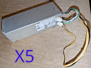 5X Dell Power Supply D240EPM-00 for Dell Optiplex ATX 240 Watts 06WX7D - Photo 1/2