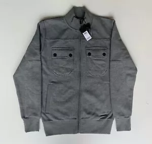 Genuine Land Rover Mens Full Zip Knitted Sweatshirt Grey S 51LCZM325GMC - Picture 1 of 4