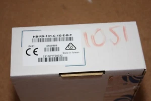 Crestron HD-RX-101-C-1G-E-B-T DM Lite Receiver Extender Wall Plate Black - Picture 1 of 2