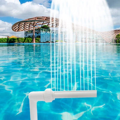 Doppelseitige Wasserfontäne Wasserfall Springbrunnen Für Swimmingpool Sprinkler - Bild 1 von 4