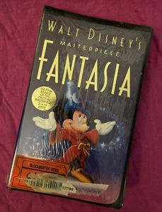Walt Disney Masterpiece Fantasia collection rare VHS scellé animation classique - Photo 1/2
