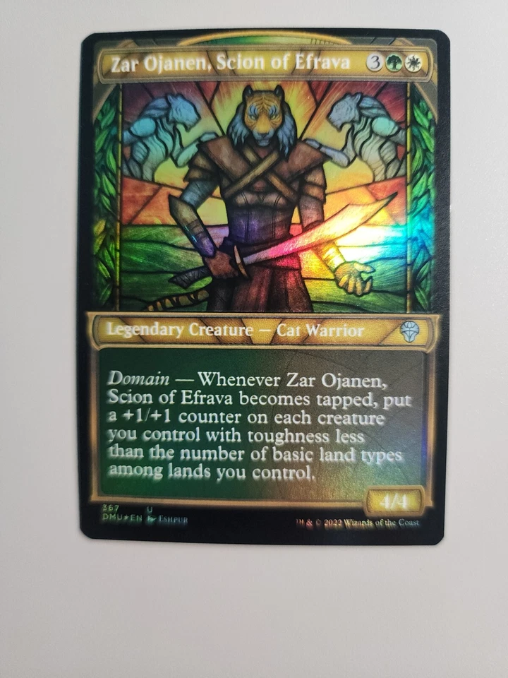 MTG Zar Ojanen, Scion of Efrava Dominaria United 367 Foil Showcase Uncommon - Image 1 of 1