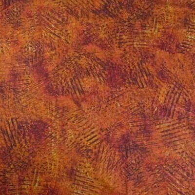 Bronze Age Naturescape  Quilting Cotton by Jinny Beyer Sinopia Brown 17.5"Lx44"W - Image 1 of 3