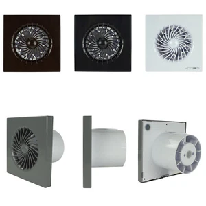 Ventilador de pared ventilador de baño ventilador de inodoro entrada de aire de escape ventilación Ø 100 mm - Imagen 1 de 36