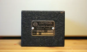 Unitran M8 GA2 push-pull output transformer | 5,5kΩ to 600Ω | 6V6, 6AQ5 etc. - Picture 1 of 5