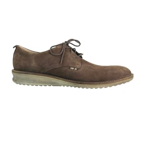 ECCO ST. 1 Híbrido Puntera Lisa Marrón Gamuza Oxford NUEVO 10.5 Derby Hombre’s 44 - Imagen 1 de 9