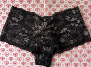 Neu mit Etikett Victoria's Secret Body von Victoria Spitzen-Boyshort Shortie Höschen Small - Bild 1 von 5