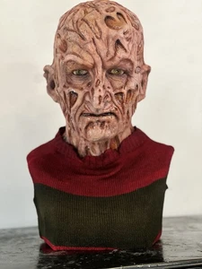 Freddy Krueger Resin 1:1 Horror Bust Statue Prop A Nightmare On Elm Street - Picture 1 of 5