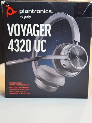 Plantronics Voyager 4320 UC Bluetooth Wireless Headset - Image 1 of 4