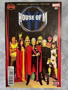 House of M #1 (2015) Secret Wars Kris Anka Cubierta Magneto y House of Magnus En estado bastante bueno/casi nuevo - Imagen 1 de 2