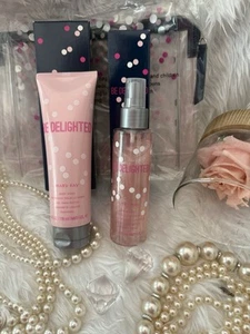 Mary Kay Be Delighted Duschgel Ablaufdatum 07/18 096168 & Shimmer Mist Neu im Karton - Bild 1 von 5