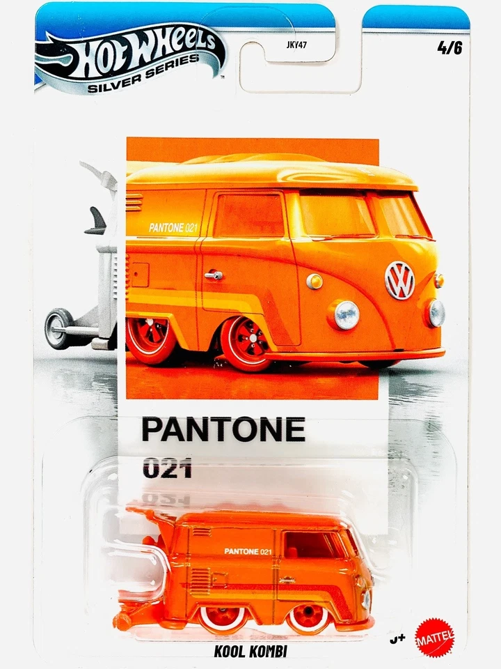 Hot Wheels Silver Series - 2026 Pantone 4/6 Kool Kombi (BBJKY49) - Image 1 of 1