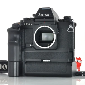 Nuevo cuerpo de cámara Canon F-1 AE Finder con unidad de motor AE de Japón [como nuevo] - Imagen 1 de 24