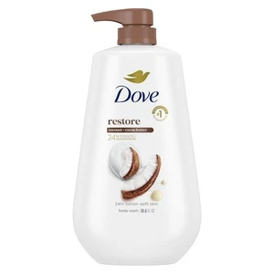 Dove Body Wash with Pump Restore Coconut & Cocoa Butter for 24hr Lotion-Soft... - Picture 1 of 8
