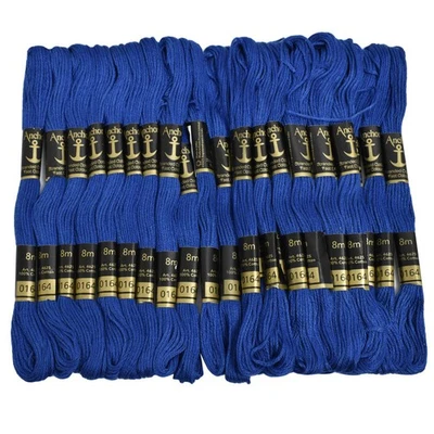 Anchor Threads Stitch Hand Embroidery Floss Stranded Cotton Cross Stich,25 Pcs - Image 1 of 4