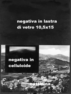 VERCHIANO - FOLIGNO - PERUGIA - NEGATIVA IN LASTRA DI VETRO,IN CELLULOIDE E CART - Foto 1 di 1