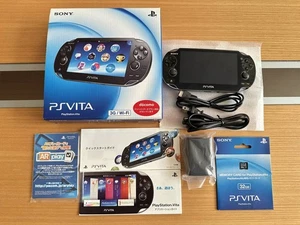 Sony PSVITA PCH-1100 Crystal Black 32GB Memory Included - Picture 1 of 6