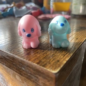 My Little Puppy Li’l Litters Pretty Poodle Pink Baby & Blue Baby Only - Picture 1 of 5