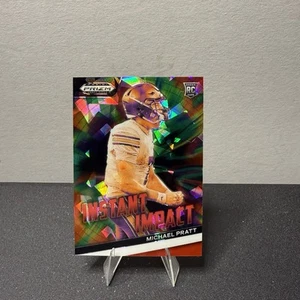 Michael Pratt 2024 Prizm Draft Picks Green Instant Impact Rookie #II-MP - Bild 1 von 2