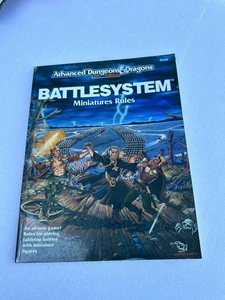 AD&D Advanced Dungeons & Dragons Battlesystem Miniatures Rules 9266 - Picture 1 of 4