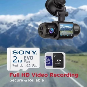 Sony 2TB Micro SD TF Memory Card High Speed For CarPlay Smart TV PS5 Gaming PC - Picture 1 of 5