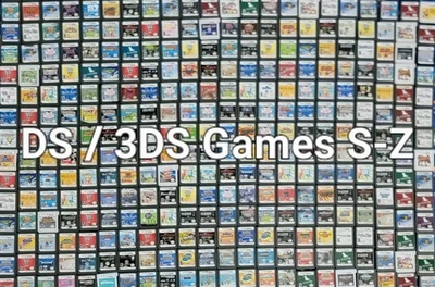 Nintendo DS & 3DS Loose Games DSi compatible Tested / Cleaned / Polished Pin S-Z - Image 1 of 4