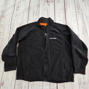 Harley Davidson 2006 schwarz Full Zip Mock Neck Motorradjacke Herren XL - Bild 1 von 12