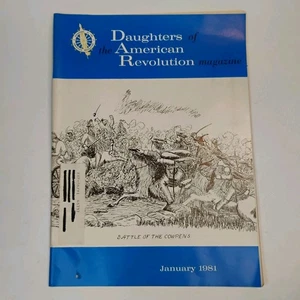 Revista DAR Hijas de la Revolución Americana enero 1981 - Imagen 1 de 3