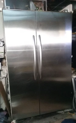 KitchenAid KSSC48FTS 48" Built-In Side by Side Refrigerator - Image 1 of 4