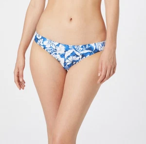 Seafolly L101538 Blue Eco Modern Marina Hipster Bikini Bottom Size US 8 - Picture 1 of 4