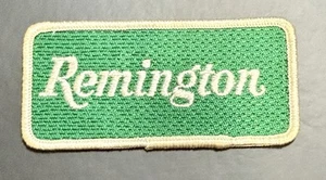 Vintage Remington Schusswaffen Gewehr Jagd Schießen bestickt Jacke Patch - Bild 1 von 2