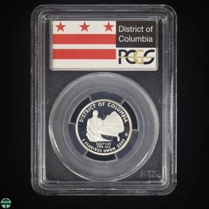 2009-S District of Columbia Quarter Silver Proof PCGS PR69DCAM - Picture 1 of 4