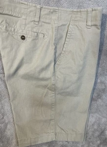 Pantalones cortos Iron Flex para hombre 34 bolsillos chinos beige - Imagen 1 de 6