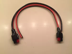 DUAL PACK Sermos 12" 30A Assembled Pigtail Lead 12AWG 30Amp, Anderson PowerPole - Picture 1 of 2