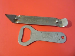 Lotto coppia birra leggera apriscatole e apribottiglie Piel's vintage - Foto 1 di 5