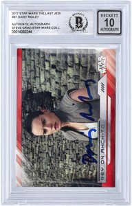 Daisy Ridley Star Wars Trading Card Item#12643776