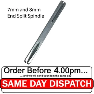 SPLIT Spindle Door Handles UPVC Door WINDOW Handle Steel BAR 7mm and 8mm - Picture 1 of 5