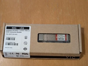FS QSFP-LR4-40G 40G QSFP+ 1310nm 10km Optics Cisco Comp, NEW in box, Transceiver - Picture 1 of 3