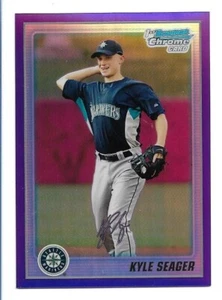 Kyle Seager 2010 Bowman Chrome Prospects refractor púrpura #BCP195 #046/899 - Imagen 1 de 2