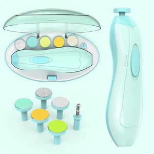 Baby Nail Clippers with Light, Electric Baby Nail Trimmer, Safe Baby Nail File f - Picture 1 of 12