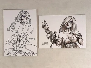 ALBUM EXCLUSIVE PROMO CARD SET: DAWN NEW HORIZONS (BREYGENT/2013) PROMO 1 & 2 - Picture 1 of 3