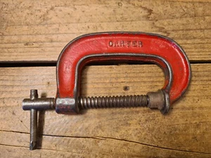Vintage Carter 3" 75 mm Heavy Duty G Clamp, Made in Australia - Picture 1 of 7