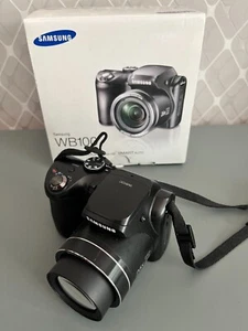 Samsung WB100 Digitalkamera [16,2 Megapixel - 26-fach opt. Zoom] schwarz in OVP - Bild 1 von 10