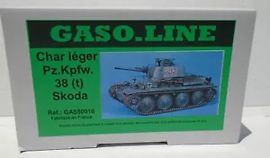 Kit modellino Gaso.Line scala 1/48 Pz.Kpfw. Carro armato 38(t) Ausf. Serbatoio G Light gas50016 - Foto 1 di 2