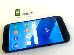 Samsung Galaxy A5 (2017) A520F Black (Unlocked) 4G Android Smartphone Damage - Picture 1 of 10